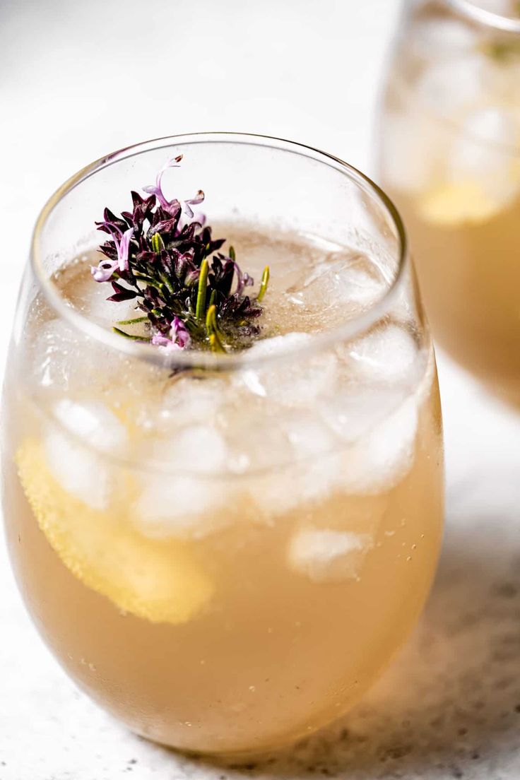 Rosemary Gin Fizz