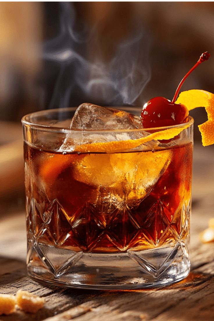 Smoky Old Fashioned